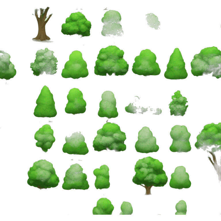 Trees emoji