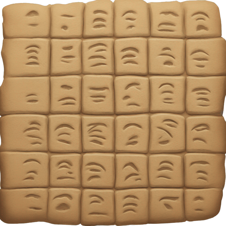 ancient clay tablet emoji