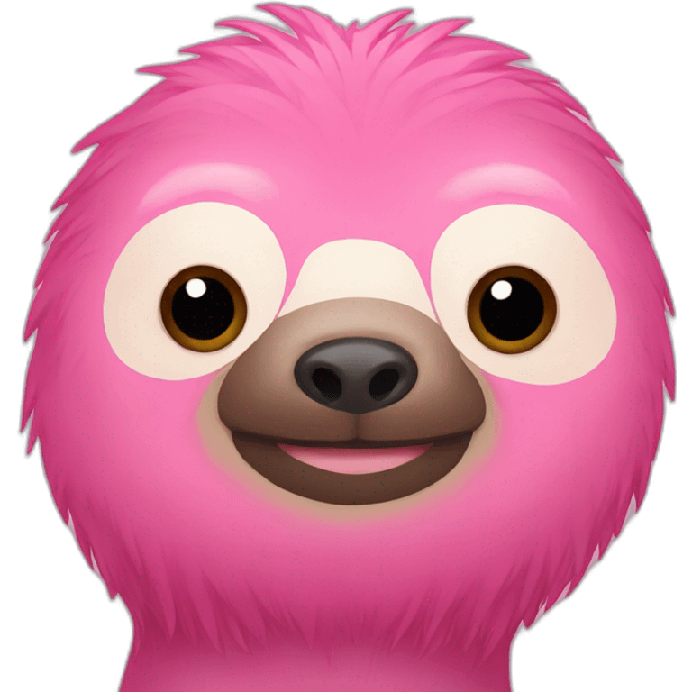 pink sloth emoji