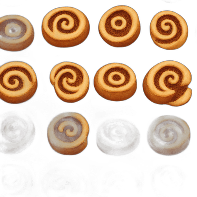 Cinnamon pastry emoji