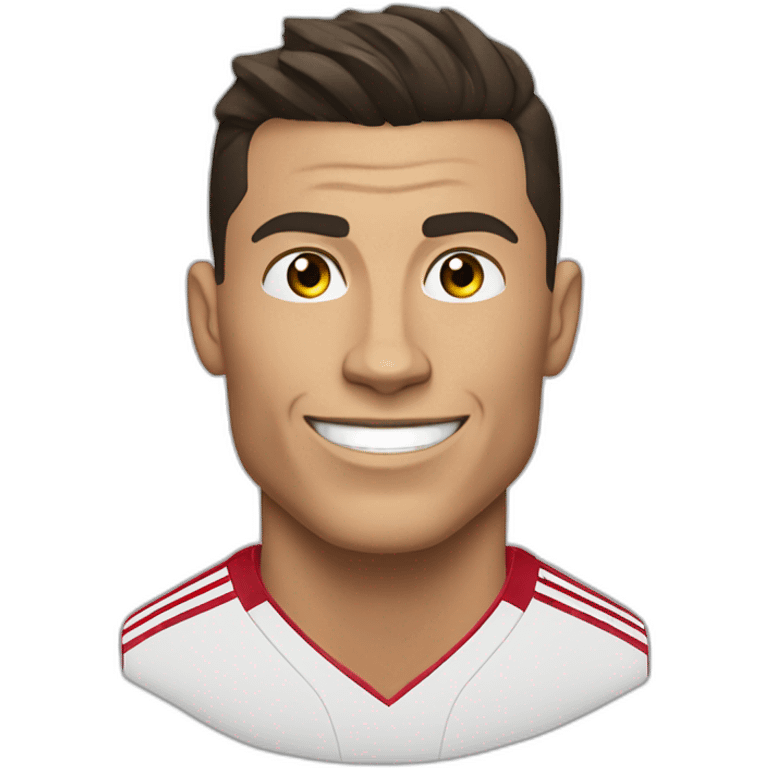 Cristiano Ronaldo suu emoji