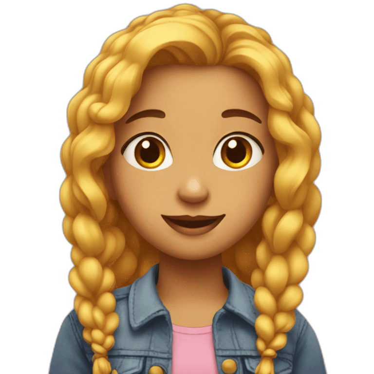 cute-sweet-girl emoji