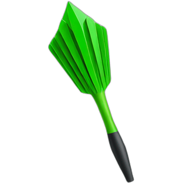 Green darts emoji