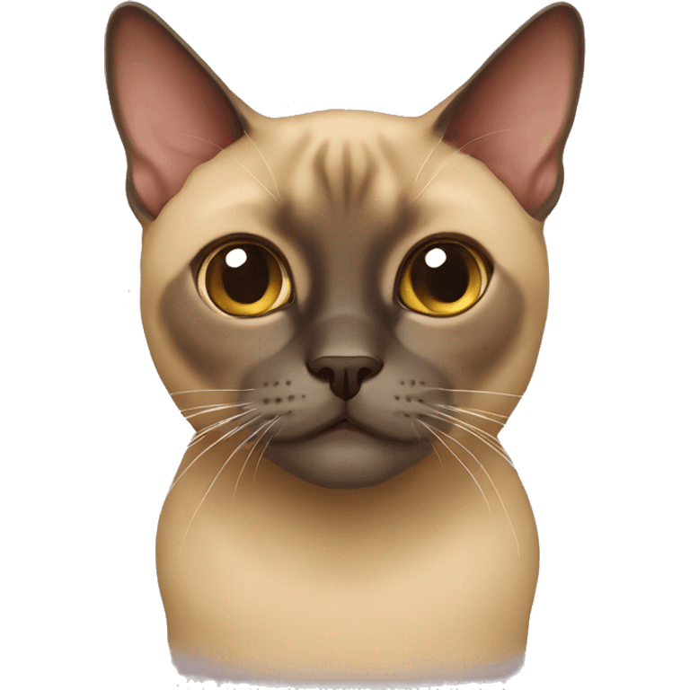 Burmese cat emoji