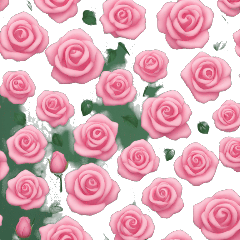 fleur rose emoji