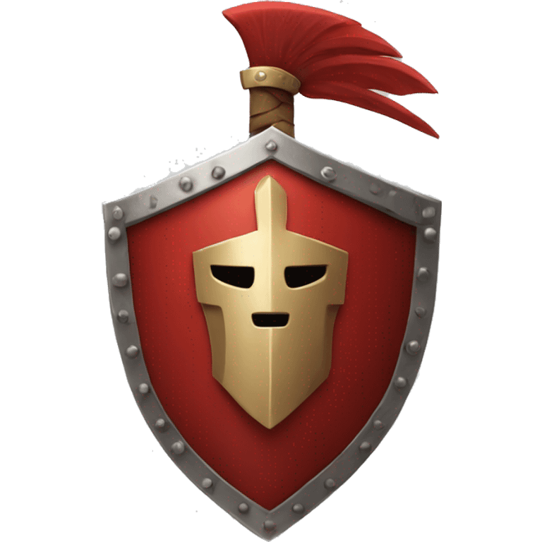 gladiator red shield emoji