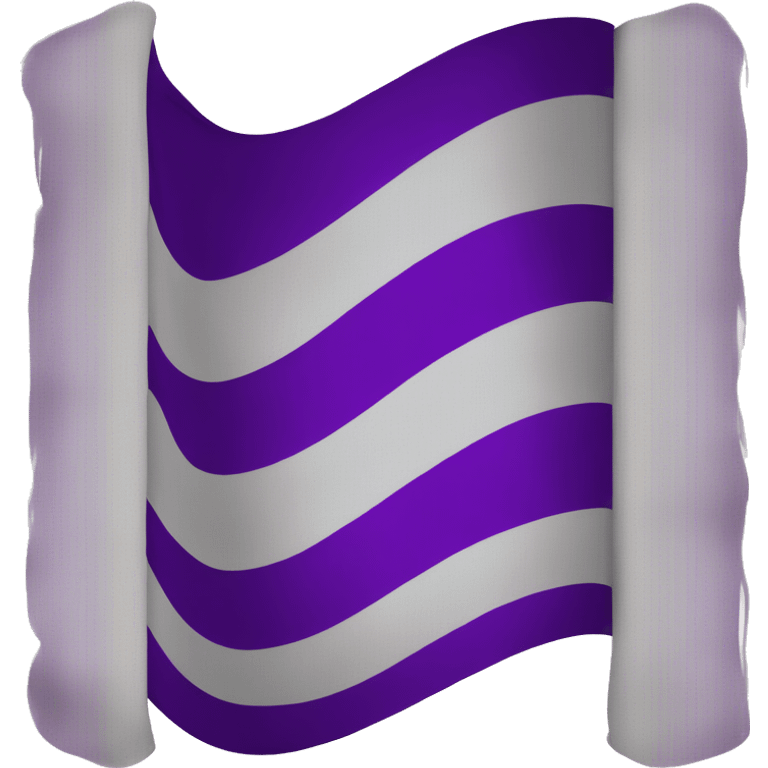 Asexual pride flag emoji