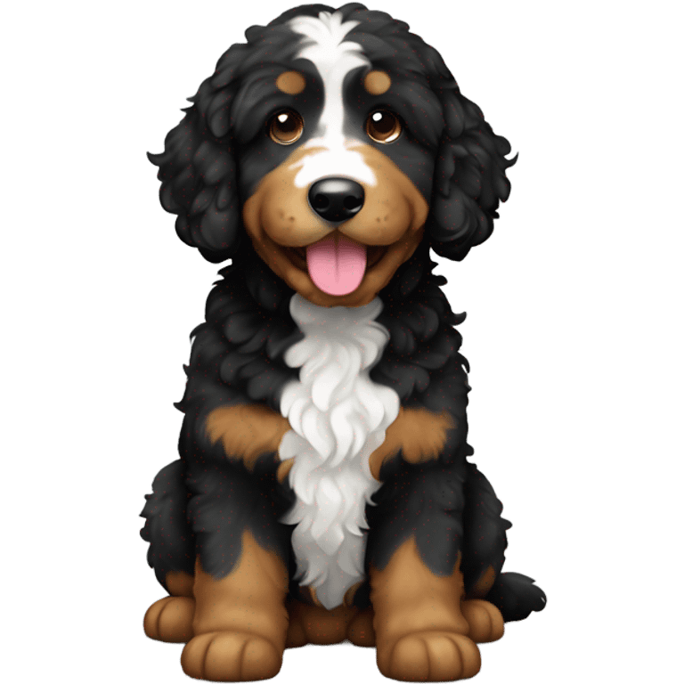 Bernedoodle emoji