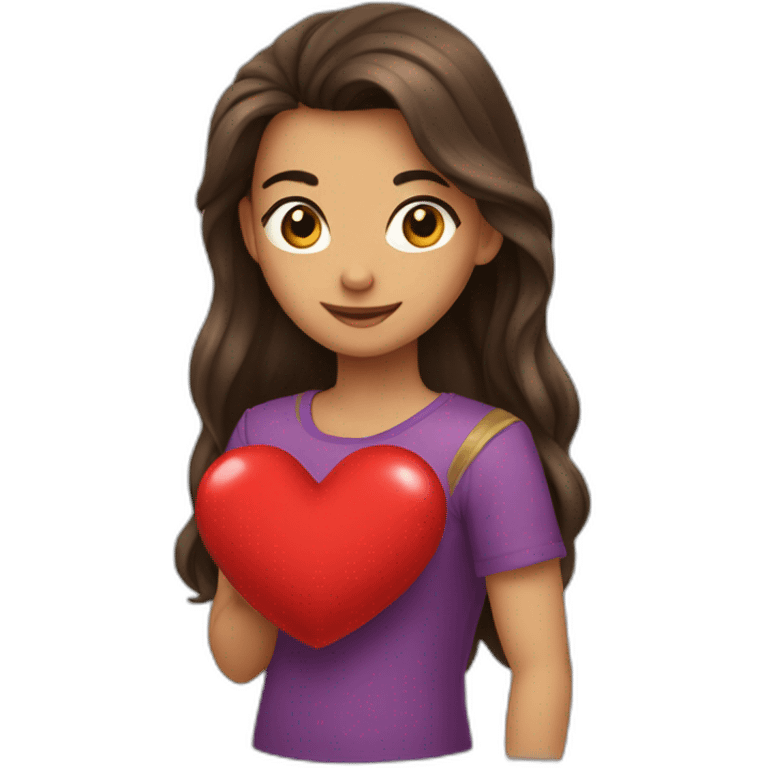 As de corazones emoji