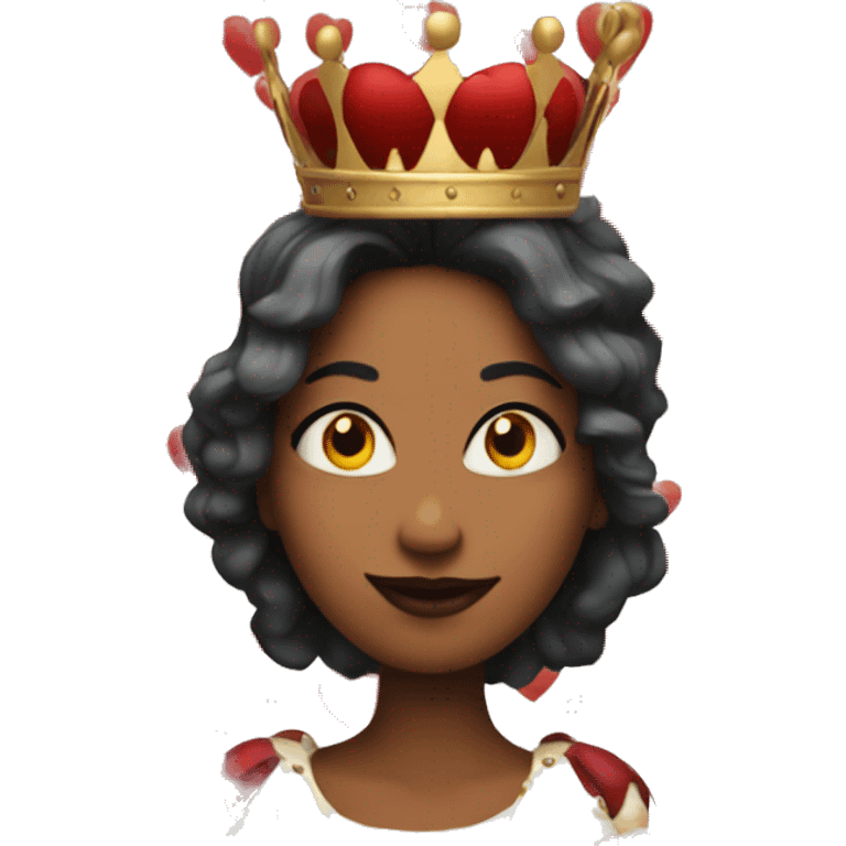 queen of hearts emoji