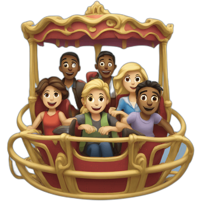 Disneyland ride emoji