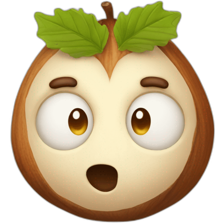 hazelnuts emoji