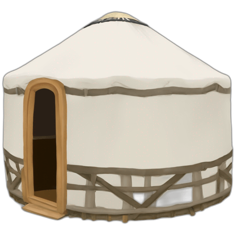 Kyrgyzstan yurt emoji