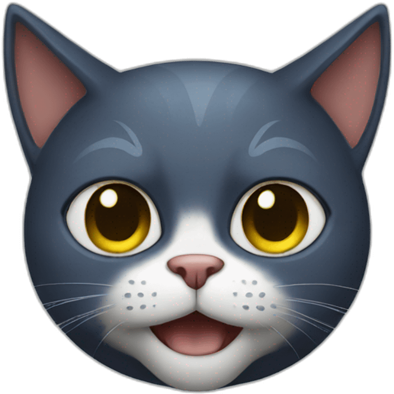 Cat superhero emoji