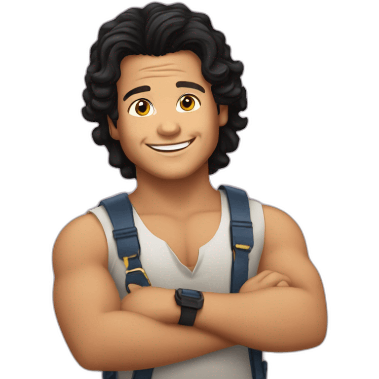 Carlos vives and young boy colombian short black hair emoji