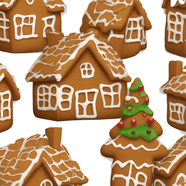 Ginger bread house  emoji