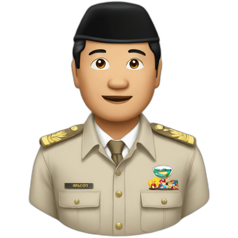 prabowo subianto emoji