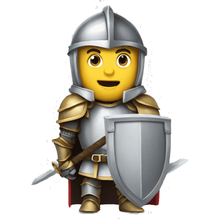 knight with keyboard emoji