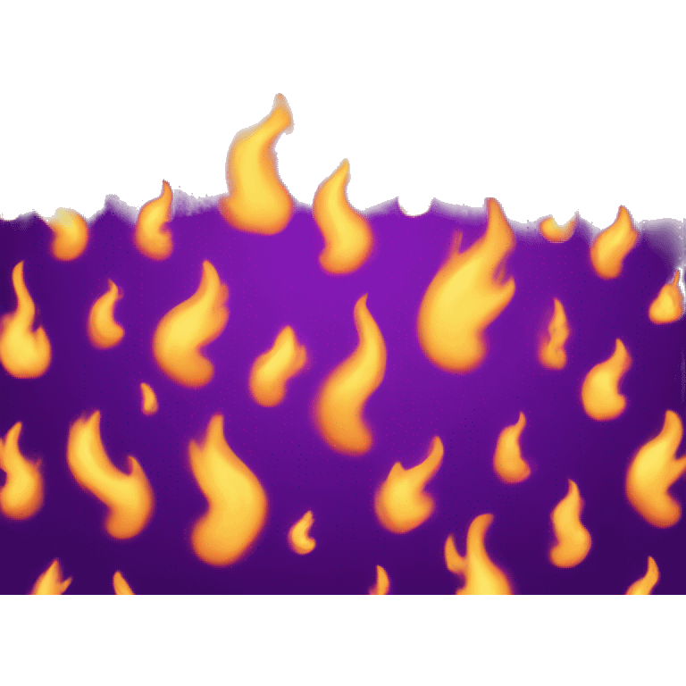 Purple fire  emoji