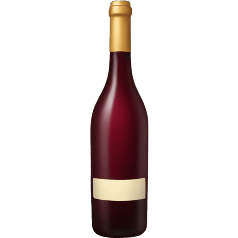 Wine bottle emoji