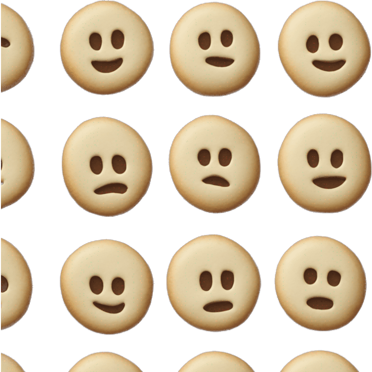 Pilsbury dough Christmas cookie emoji