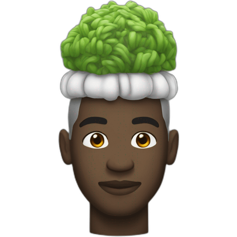 iPhone on the head pogba emoji