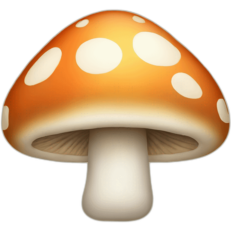 a mushroom emoji