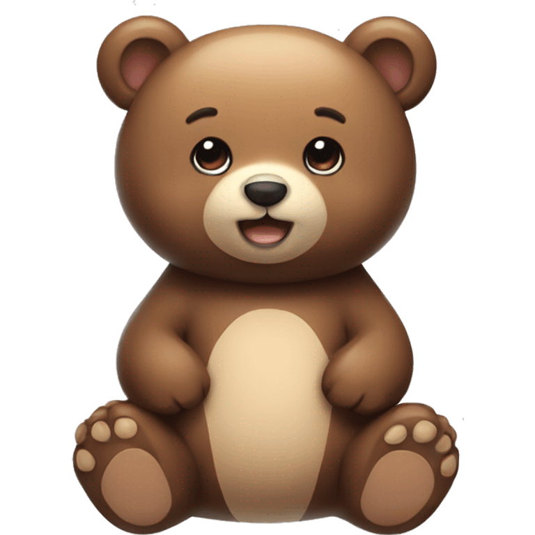 kawaii bear  emoji