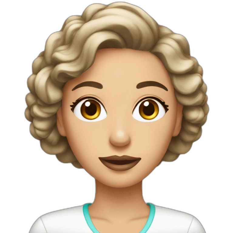 woman in beauty saloon emoji