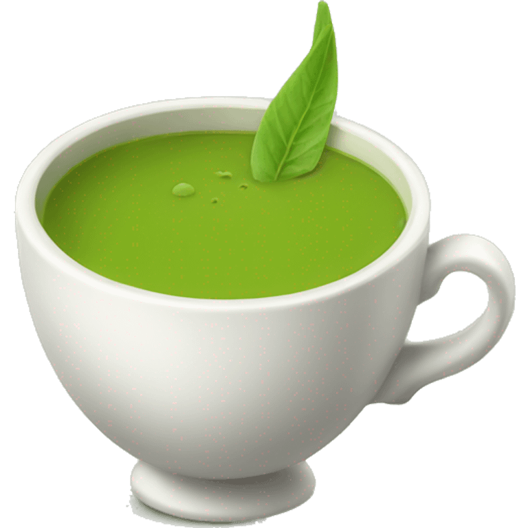 Matcha tea  emoji