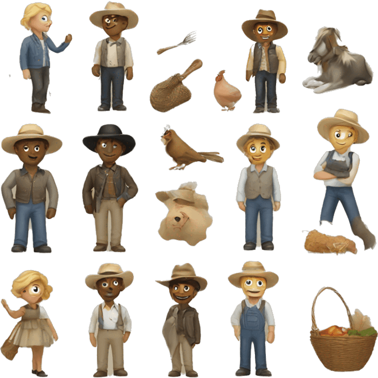 life in the country emoji