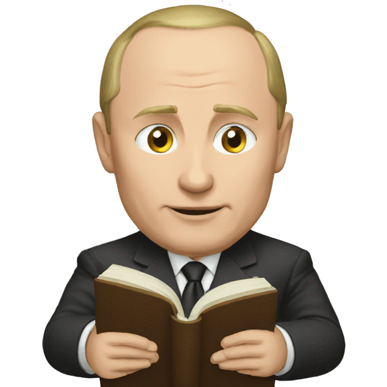 putin read book emoji