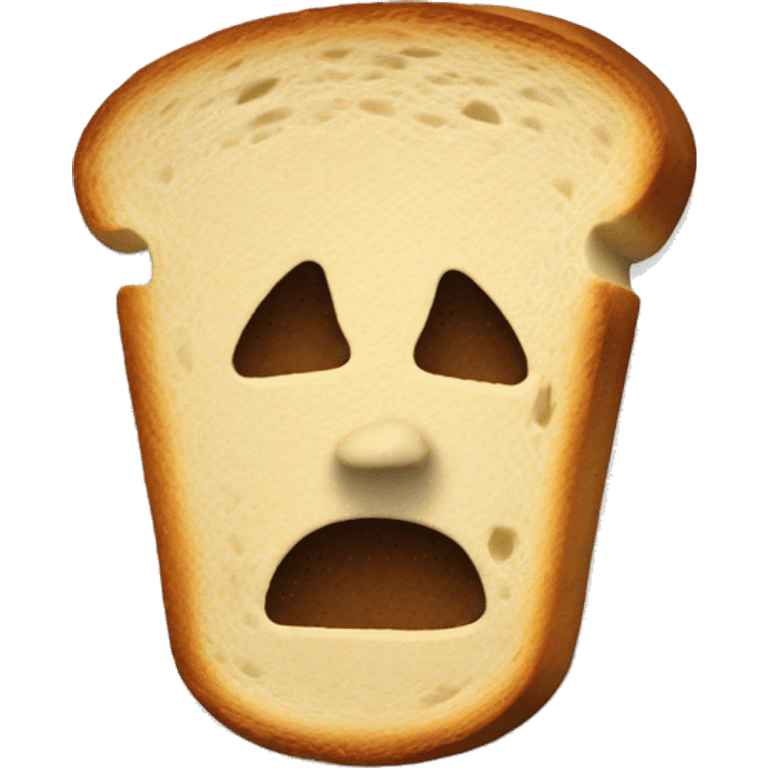 Toast with jason vorhees mask on  emoji