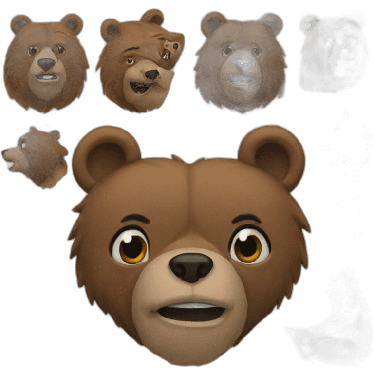 The bears  emoji