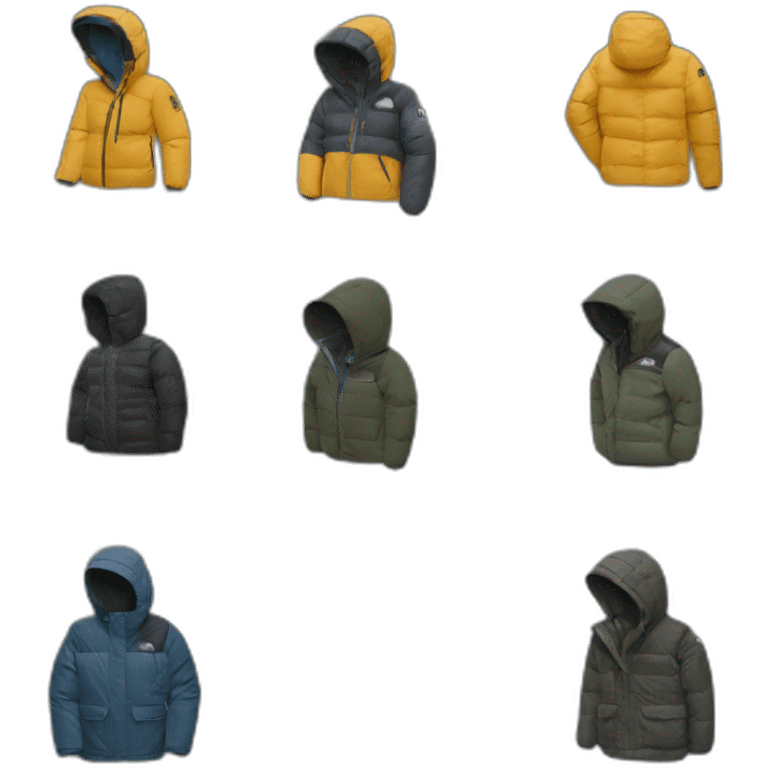 the north face  emoji