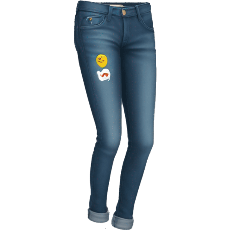 Coldplay skinny jeans emoji