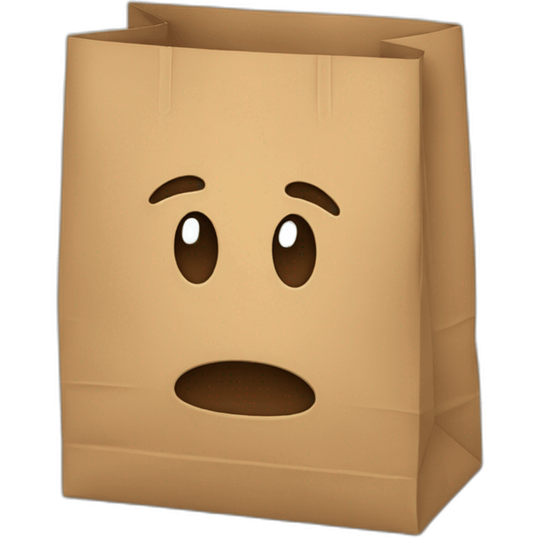 paper bag emoji