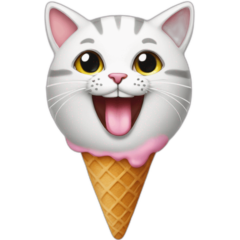 cat-with-icecream emoji