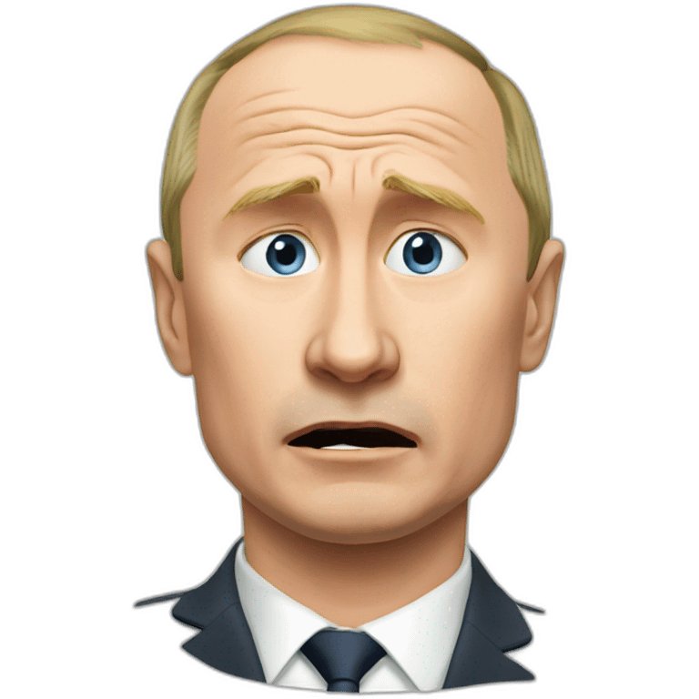 Putin crying emoji