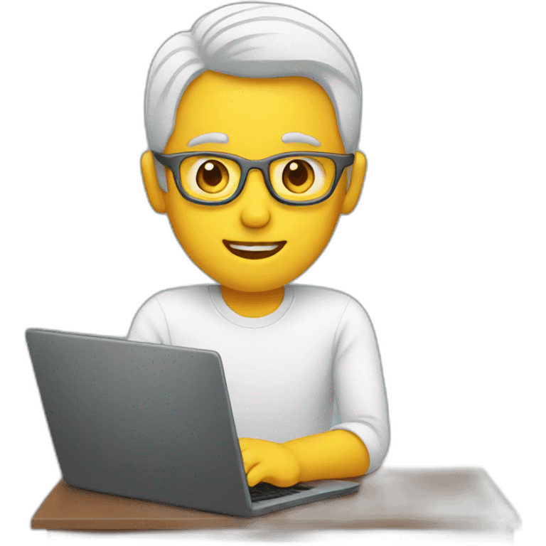 man + laptop emoji