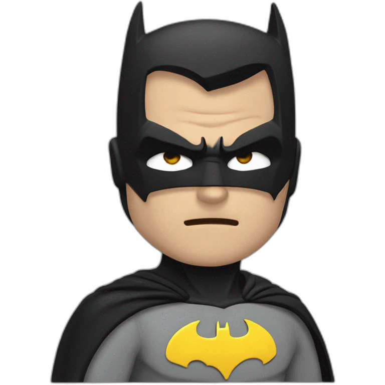 Batman qui pleure emoji