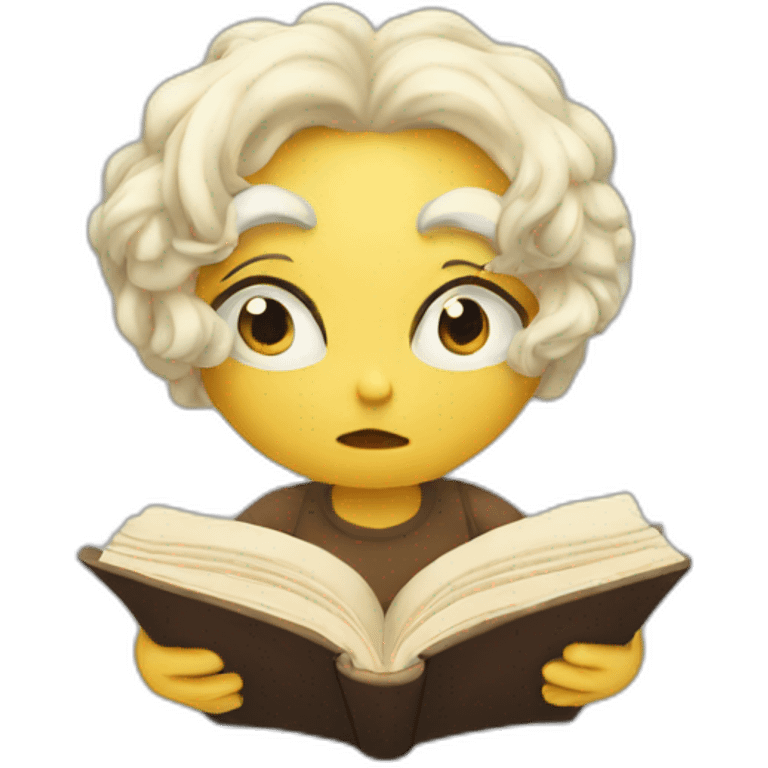 reading emoji