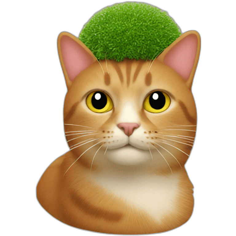 cat chia pet emoji