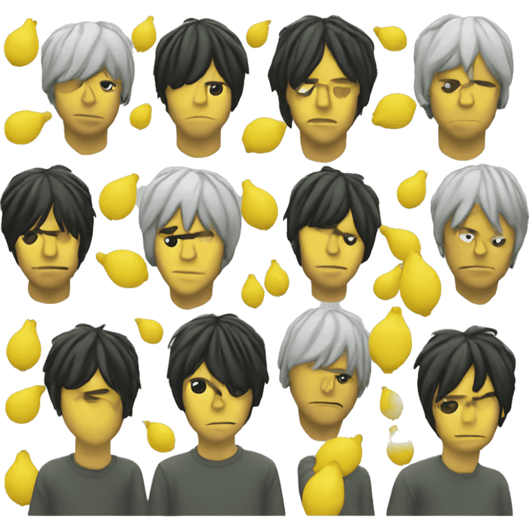 The Stone Roses lemon emoji