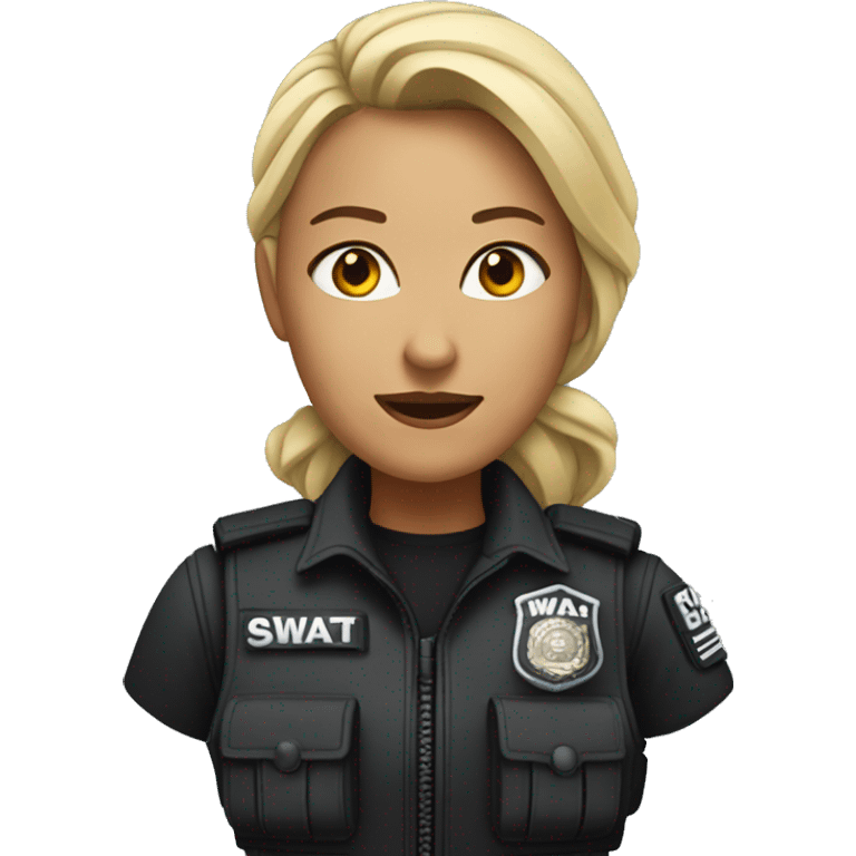 Woman S.W.A.T emoji