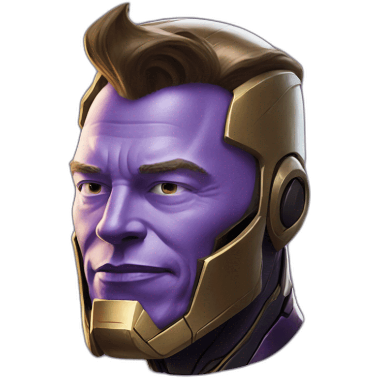 Elon musk as thanos emoji