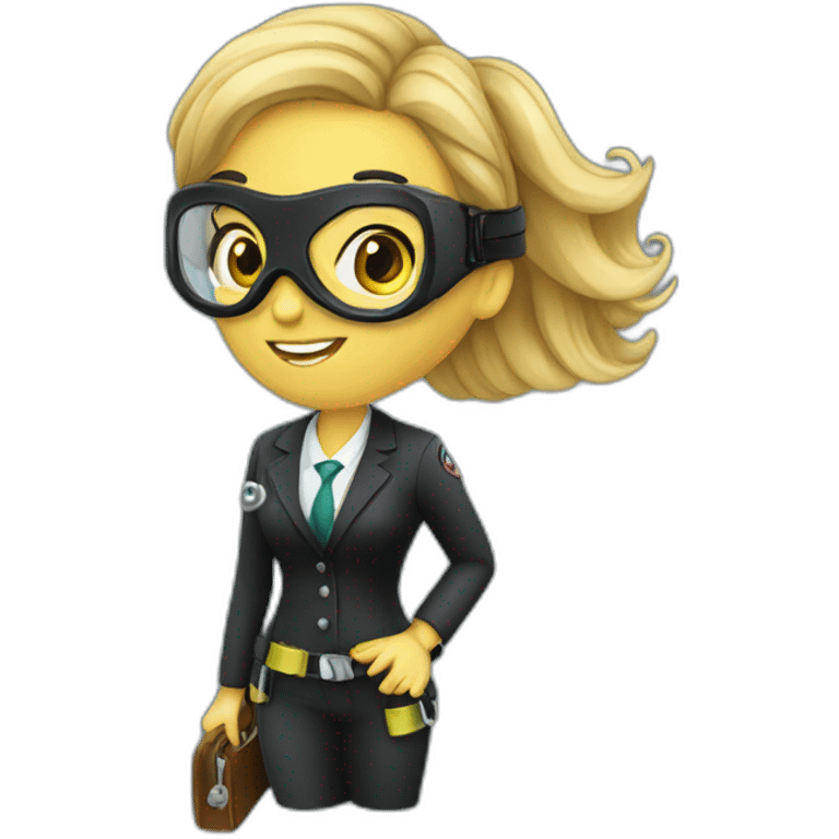 Scubadiver lawyer girl emoji