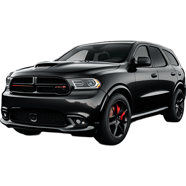 Dodge Durango srt 2024 black emoji