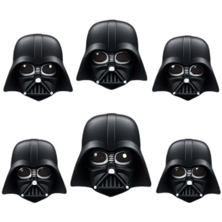 Cute darth vader emoji