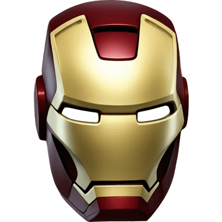 Iron man helmet  emoji